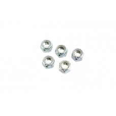 V-Twin Zinc Plated Hex Nuts 3/8 inch-16 Nyloc 73-0004