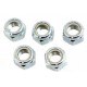 V-Twin Zinc Plated Hex Nuts 7/16 inch-20 Nyloc 73-0007
