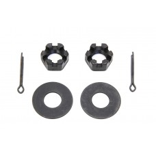 Rear Axle Nut and Lock Kit Parkerized 2366-6