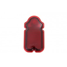 Red Glass Tail Lamp Lens 33-0840