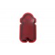 Red Glass Tail Lamp Lens 33-0840