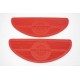 Red Oval Footbaord Set 28-0406