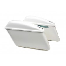 Replica White Saddlebag Set 49-2050