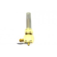 Sifton Brass Hex Petcock 90 Degree Left Hand Spigot with Nut 35-0759
