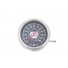 Speedometer with 1:1 Ratio and Red Needle 39-0072