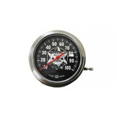 Speedometer with 1:1 Ratio and Red Needle 39-0073