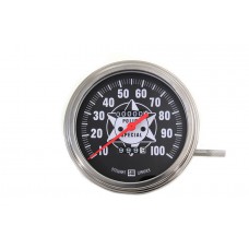 Speedometer with 2:1 Ratio and Red Needle 39-0071