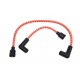 Sumax Orange with Black Tracer 7mm Spark Plug Wire Set 32-7340