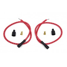 Sumax Red with Black Tracer 7mm Spark Plug Wire Set 32-7367
