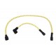 Sumax Yellow with Black & Red Tracer 7mm Spark Plug Wire Set 32-7343