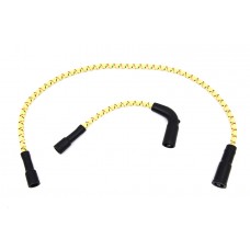 Sumax Yellow with Black & Red Tracer 7mm Spark Plug Wire Set 32-7361