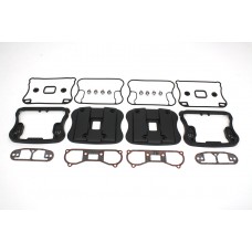 Top Rocker Box Cover and D-Ring Kit Black 42-0362