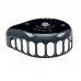 S&amp;S Gloss Black Mini Teardrop Stealth Air Cleaner Cover 170-0366