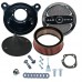 S&amp;S Cycle Stealth Air Cleaner Kit with Air 1 for 2001-'17 bt with Delphi EFI, Except Throttle by Wire 170-0478