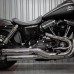 S&amp;S Cycle Grand National Slip-Ons for 2008-17 Fat Bob, 2010-17 Wide Glide, 2017 Low Rider S Dyna Models, Chrome 550-0723