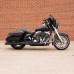 S&amp;S Cycle Sidewinder 2-1 Exhaust System, Black with Black Highlighted Machined End Cap for 1995-2005, 2007-2009 FL Models 550-0777