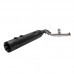 S&amp;S Cycle Muffler, Kit, Highlight Machined, Sidewinder End Caps, Mk45, 4.5", Black Shell, Shadow, 2009-'18 bt 550-0831