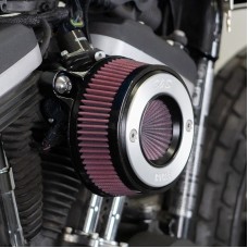 S&amp;S Cycle Air Cleaner, Kit, Stealth, Air Stinger, w/ Anodized Ring, 2007-20 xl 170-0724