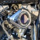 S&amp;S Cycle Air Cleaner, Kit, Stealth, Air Stinger, w/ Chrome Teardrop, 2008-'16 Touring,'16-'17 Softail 170-0719
