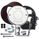 S&S Cycle Air Cleaner, Kit, Stock EFI, Throttle By Wire, CARB EO# D-355-33, w/ S&S Nostalgic Script Cover, Chrome, 2014-'20 Indian Chief, Classic,Vintage and Roadmaster 170-0294E S&S Cycle Air Cleaner, Kit, Stock EFI, Throttle By Wire, CARB EO# D-355-33, w/ S&S Nostalgic Script Cover, Chrome, 2014-'20 Indian Chief, Classic,Vintage and Roadmaster 170-0294E