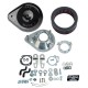 S&amp;S Cycle Air Cleaner, Stock EFI, Teardrop, CARB EO# D-355-30, Gloss Black, 2007-20 xl 170-0307E