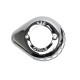 S&amp;S Cycle Cover, Air Cleaner, Stealth, Mini-Teardrop, Air Stinger, Outside Process, Chrome 170-0687