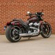 S&amp;S Cycle Exhaust System, Kit, 50 State, Super Street, 2 into 1, Chrome, 2018-'20 M8 Softail Fat Boy, and Breakout, Wide Chassis 550-0847B