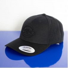 S&amp;S Cycle Hat, Black S&S Logo, Snapback, One Size Fits All, Black 510-0842