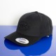 S&amp;S Cycle Hat, Black S&S Logo, Snapback, One Size Fits All, Black 510-0842