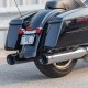 S&amp;S Cycle Muffler, Kit, GNX, Chrome Shell, 2017-'20 M8 Touring 550-0991