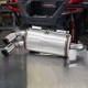 S&S Cycle Muffler, Kit, Power Tune XTO, 49 State, RZR Turbo 550-1036 S&S Cycle Muffler, Kit, Power Tune XTO, 49 State, RZR Turbo 550-1036