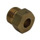 S&S Cycle Nut, Plunger, Enrichment, Super E/G, 7/16-20 UNF-2A x .520", Brass 11-2344 S&S Cycle Nut, Plunger, Enrichment, Super E/G, 7/16-20 UNF-2A x .520", Brass 11-2344