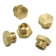 S&S Cycle Plug, Bowl, Threaded, 1/2-20 UNF-2A, Brass, 5 Pack 11-2092 S&S Cycle Plug, Bowl, Threaded, 1/2-20 UNF-2A, Brass, 5 Pack 11-2092