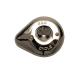 S&amp;S Chrome Mini Teardrop Stealth Air Cleaner Cover 170-0367