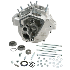 S&S Crankcase, Assembly, Stock Bore, bt, Alternator, Natural, 1970-’84 31-0003