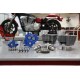 S&amp;S Cycle 100" Power Package for HD Twin Cam 88 Models with 585 Easy Start Gear Drive Cams - Wrinkle Black 330-0665