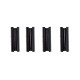 S&S Cycle Gloss Black Pushrod Keepers for S&S Pushrod Tubes for 1999-2017 bt Models, except 2017 Touring 930-0142