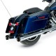 S&amp;S Cycle Grand National Slip-On Mufflers Chrome with Black End Caps - 4" for 1995-16 Touring Models, 2009-19 Tri Glide Models 550-0689