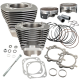 S&S Cylinder, Kit, 4-1/8" Bore, Stock Bolt Pattern, 5.004", 4-5/8" Stroke, 920-0046, Stone Gray, 2007-up bt 910-0490