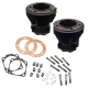 S&S Cylinder, Set, 3-5/8″ Bore, 5.363″, w/ Gaskets & Hardware, Gloss Black, 1966-’84 bt 91-9030