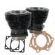 S&S Cylinder, Set, 3-5/8″ Bore, 5.625″, 4-1/2″ Stroke, Hi-Temp Black, KN-Series 106-4655
