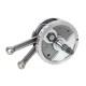 S&S Flywheel, Assembly, 4-1/4″ Stroke, 8-1/2″ Diameter, Notched, Balanced, 1995-’98 bt 32-2145