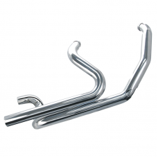 S&amp;S Power Tune Dual Headers for 1995-2008 Touring Models - Chrome 550-0003A