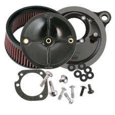 S&amp;S Stealth Air Cleaner Kit Without Cover for 2001-'17 HD Stock EFI Big Twin (except Throttle By Wire and CVO) Models 170-0300B