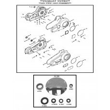 GASKETS,PRIMARY (OUTER) COVER L-3-892