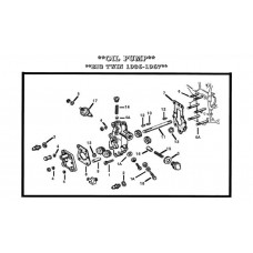 OIL PUMP,IDLER GEAR SHAFT A-26327-52