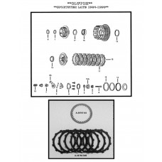 SEAT SPRING, *INNER* CLUTCH A-36794-84