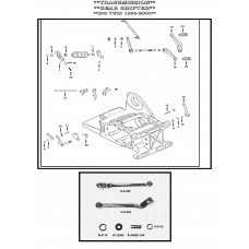 SHIFTER LEVER, HEEL SHIFTER O-6-045