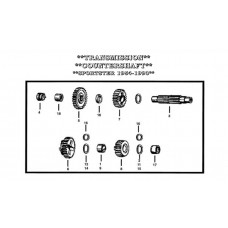 SPACER,COUNTER- SHAFT (.030) A-35865-86