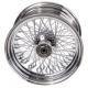 Chrome 80-Spoke Wheel Assembly for Wide Tire Applications, 18 x 5.50″ 06-151